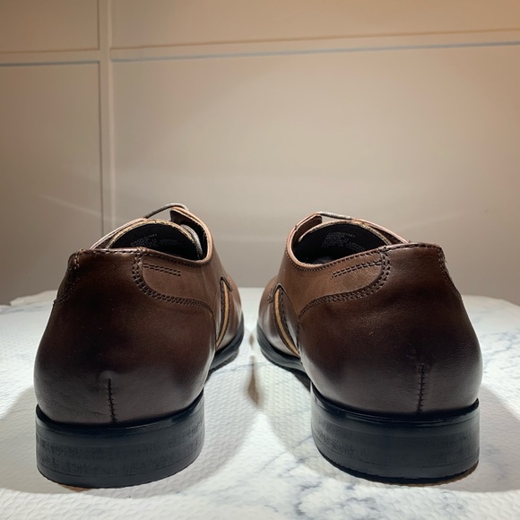 New Steve Madden Leather Men's Derby Shoes Size 11 - Picture 5 of 8